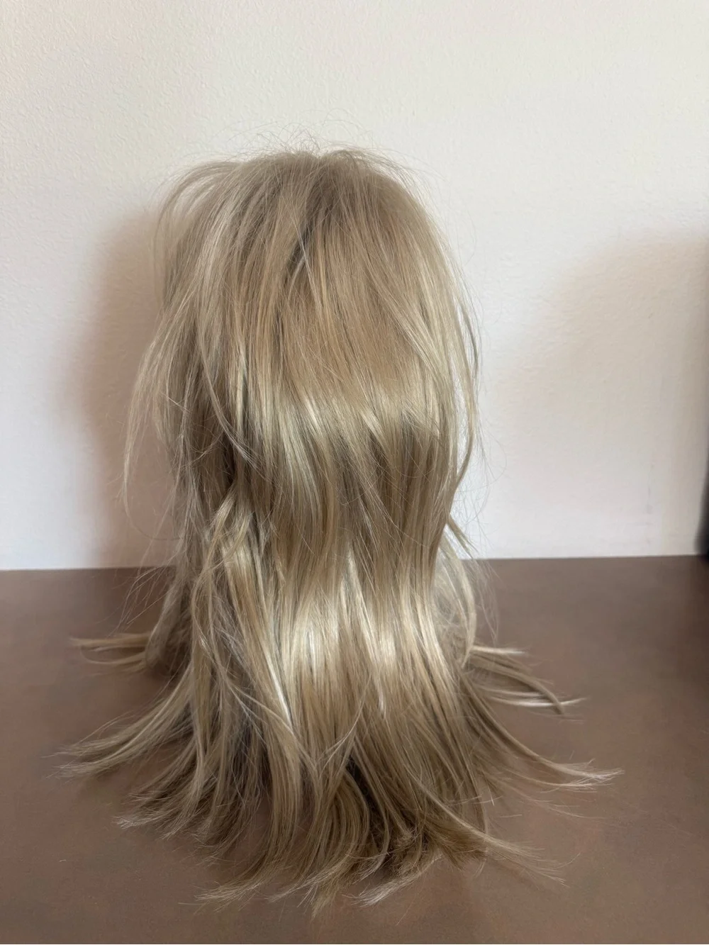 Blonde Women’s Wig with Fringe